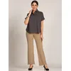 Camel Brown Parallel Women Jeggings